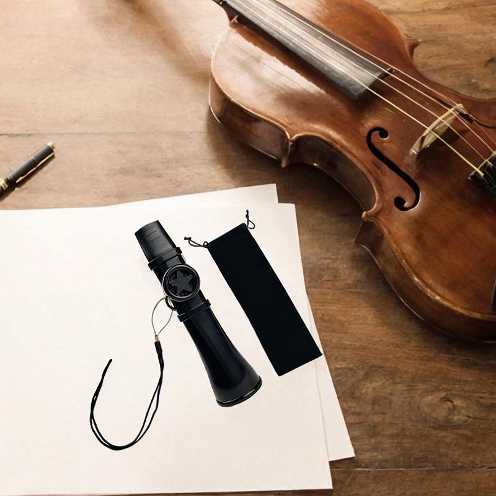Musical Instrument Project - Muziekinstrument Kazoo Fluit Draagbare ABS-materiaal opbergtas