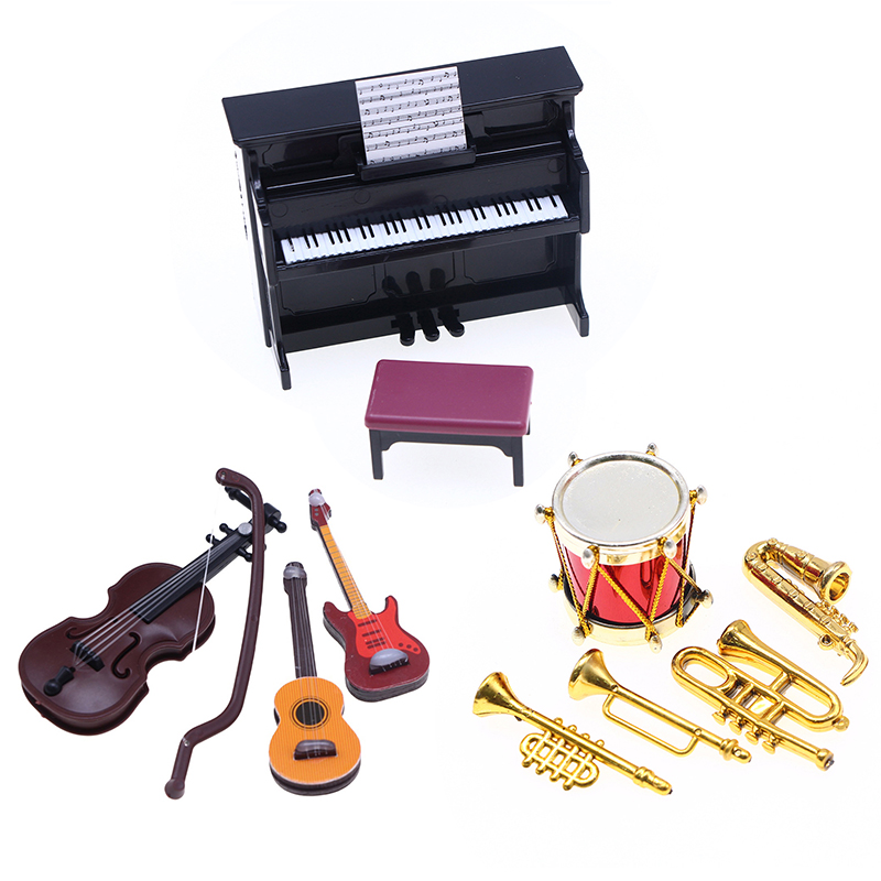 Musical Instrument Project - 【M】1:12 Poppenhuis Miniatuur Klassiek Muziekinstrument Piano