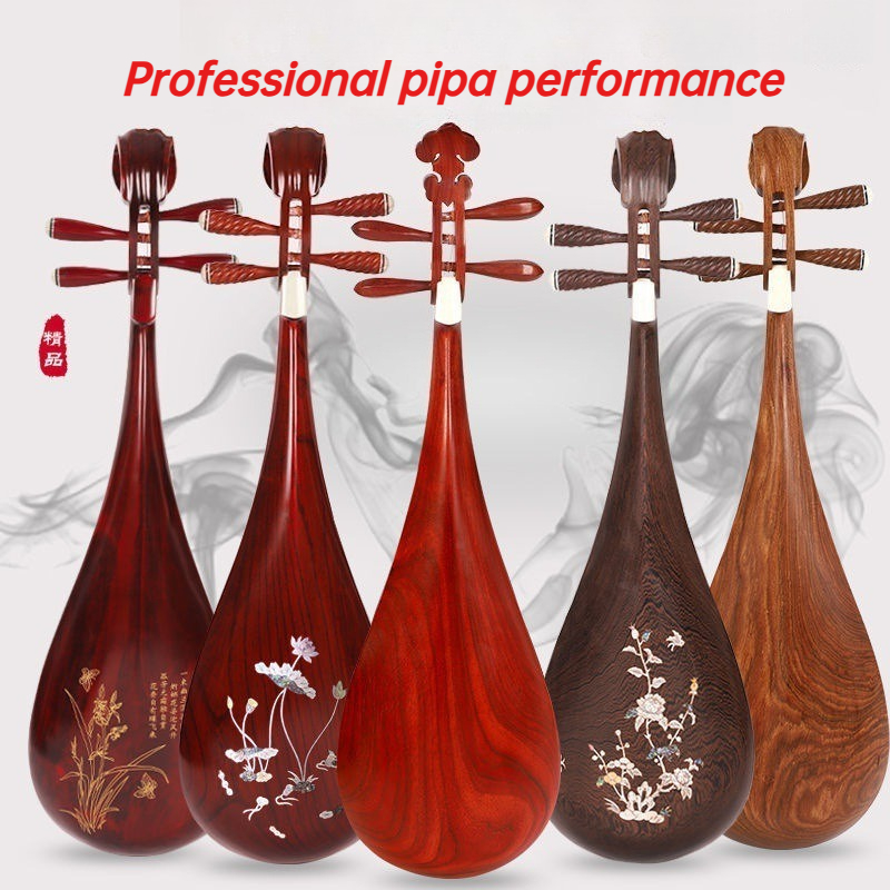 Musical Instrument Lute - Volwassenen Kinderen Professionele Pipa Handgemaakte Palissander