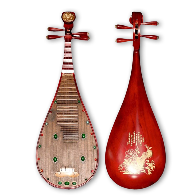 Musical Instrument Lute - 104 cm Paulownia Hout Pipa Beginners