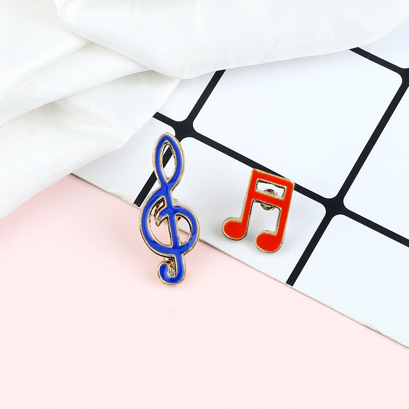 Musical Instrument Symbols - Muziek Clef Symbool Emaille Pins Fashion