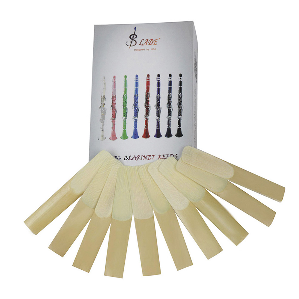 Musical Instrument Reed - 10 stks/doos Klarinet Rieten Sterkte 2.5