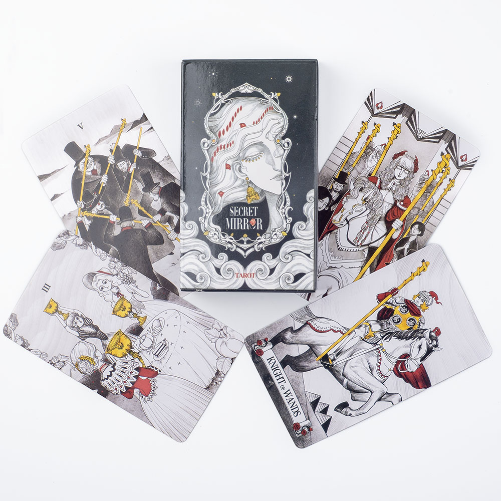 Musical Instrument Symbols - Secret Mirror Tarotkaarten 10,3*6cm Vrouwelijke kunsttarot