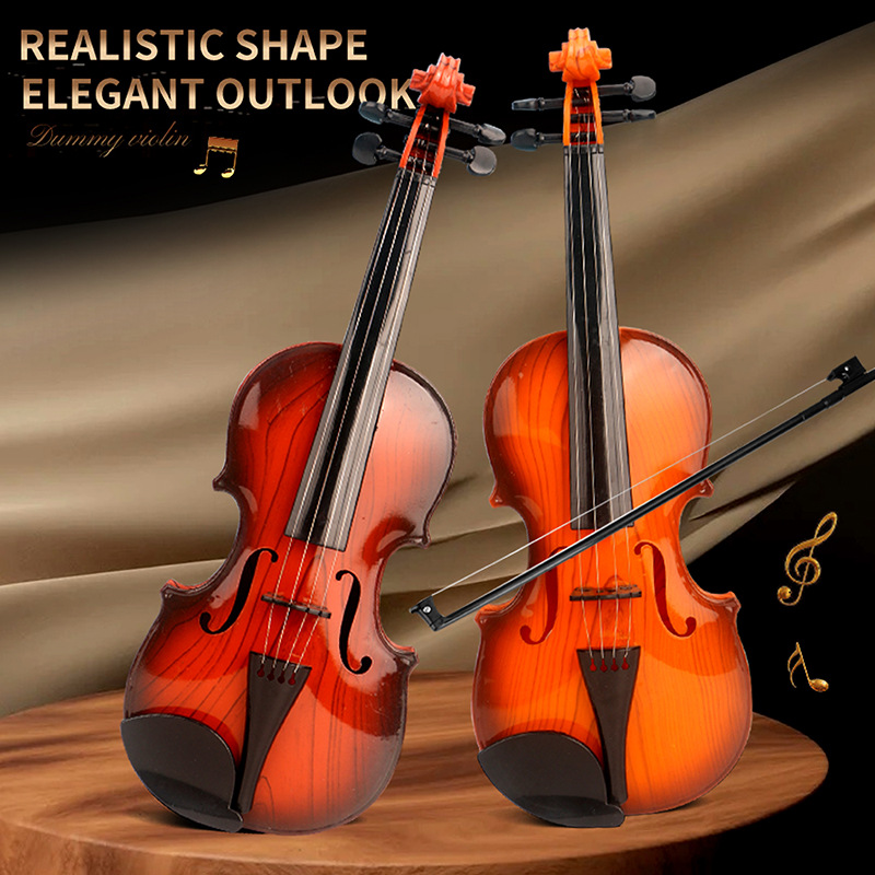 Musical Instrument Project - Akoestisch vioolspeelgoed Verstelbare snaarsimulatie Muziekinstrument Oefenspeelgoed
