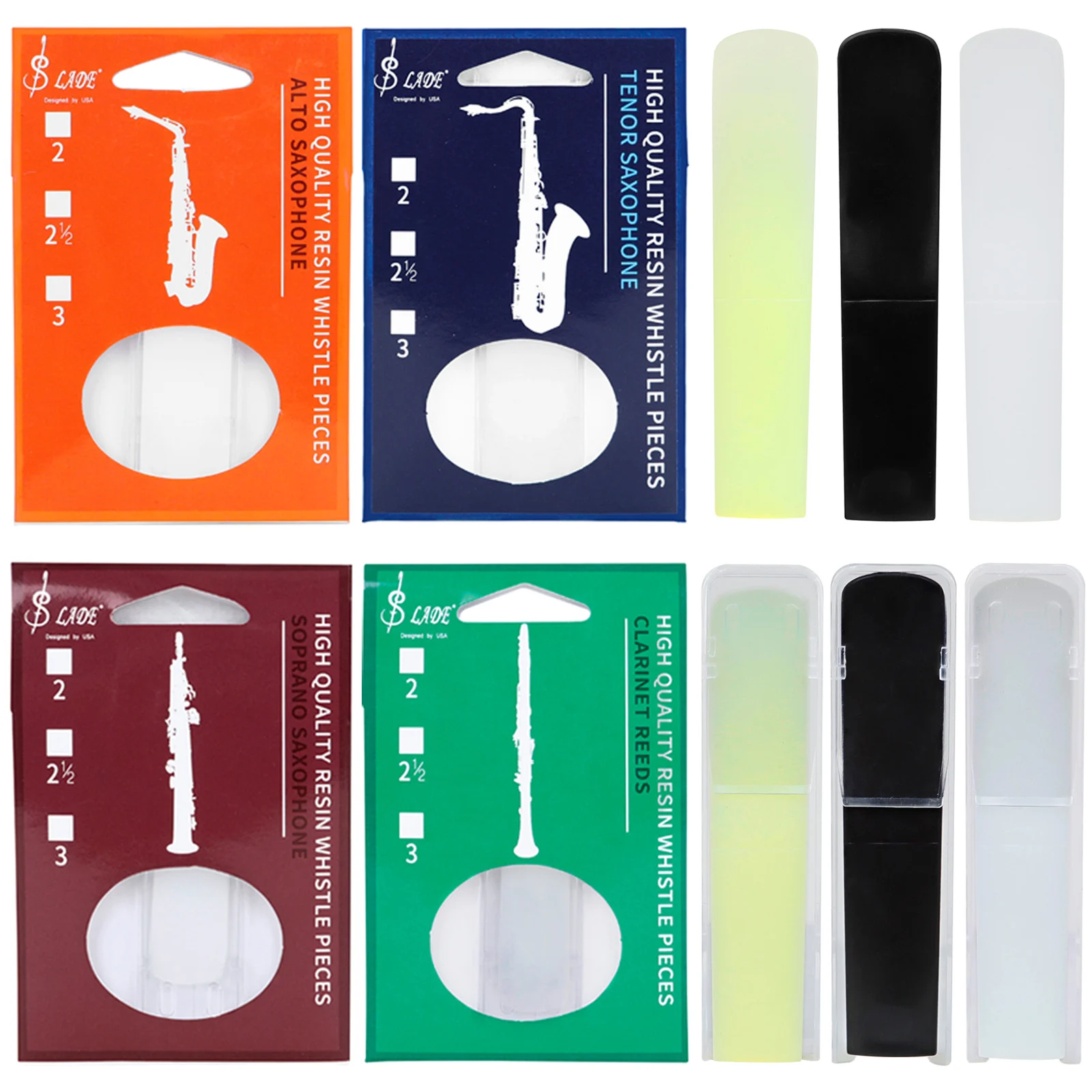 Musical Instrument Reed - SLADE 2.5 Saxofoon Hars Rieten Klarinet