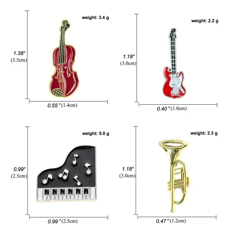 Retro Creatieve Gitaar Viool P - Musical Instrument Symbols recensie en prijs