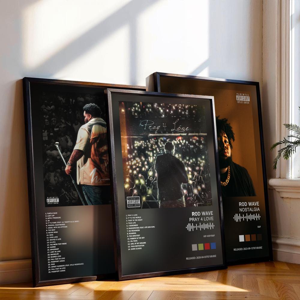 Rod Wave Poster Muziek Album C - Musical Instrument Painting recensie en prijs