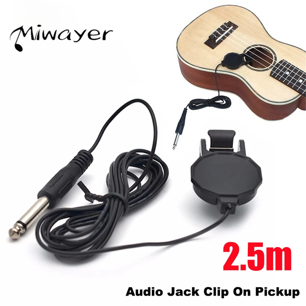Audio Jack Clip Op Pickup voor - Musical Instrument Art recensie en prijs