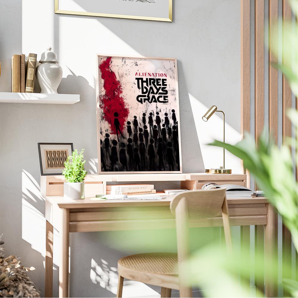 Drie D-Days G-Grace Poster Muz - Musical Instrument Painting recensie en prijs