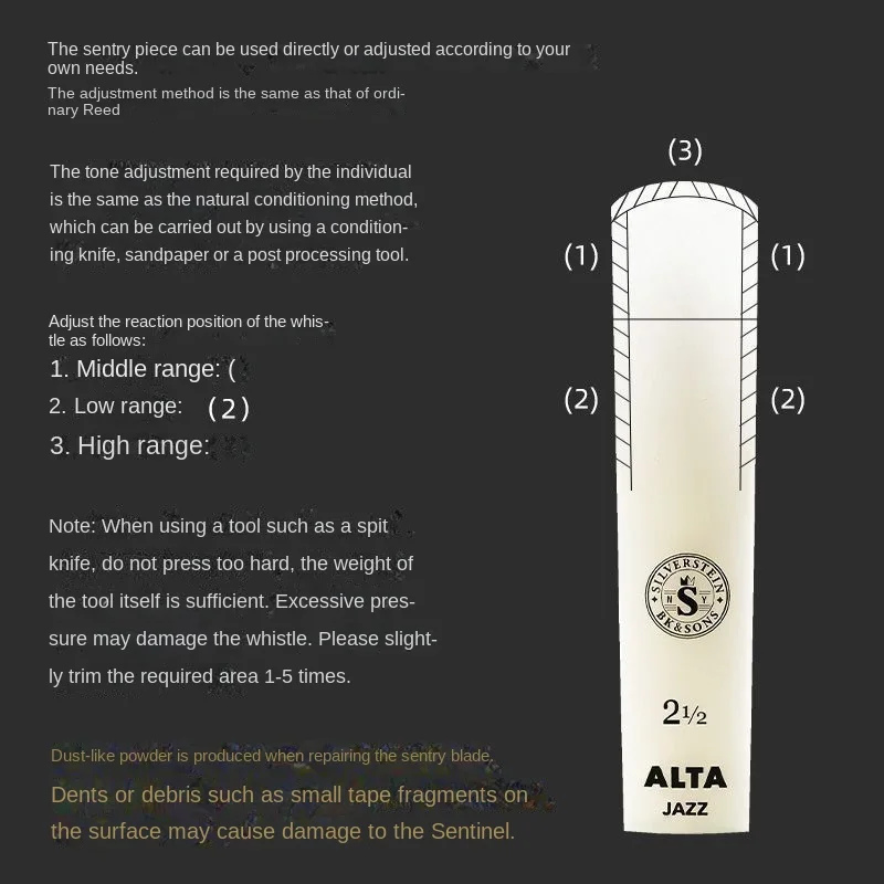 Bariton bovenste basriet, Silv - Musical Instrument Reed recensie en prijs