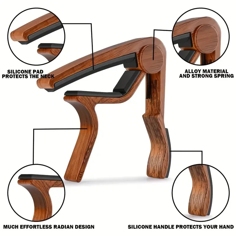 Hoogwaardige gitaarcapo van zi - Musical Instrument Art recensie en prijs