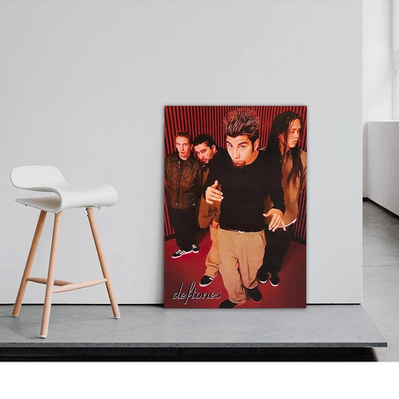 Retro Band Deftones Poster Est - Musical Instrument Painting recensie en prijs