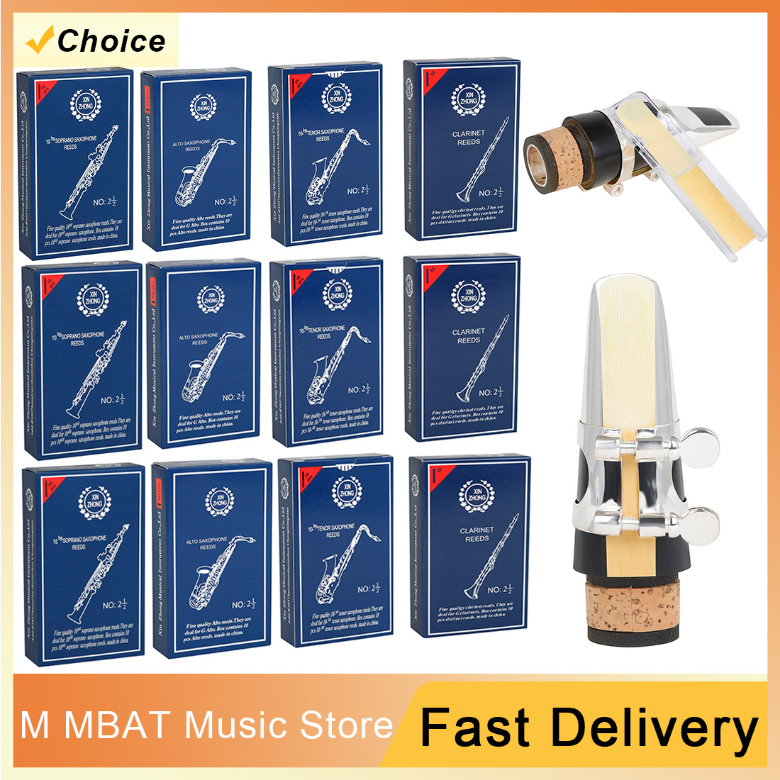 10/20Set 2.5 Sopraan/Alt/Tenor - Musical Instrument Reed recensie en prijs
