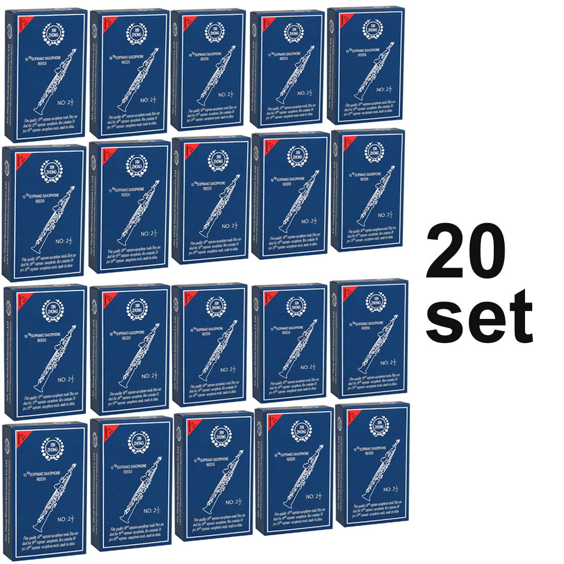 10/20Set 2.5 Sopraan/Alt/Tenor - Musical Instrument Reed recensie en prijs