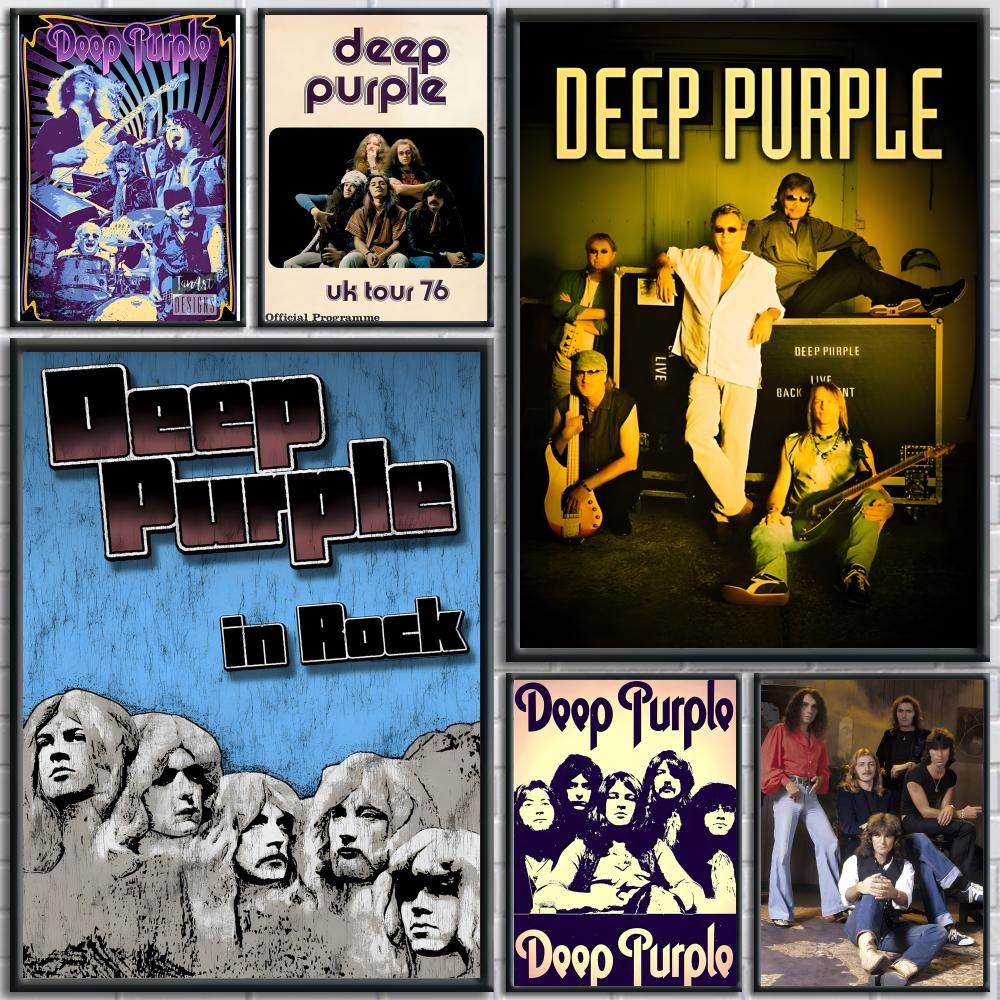 Hard Rock Band Muziek-Deep Pur - Musical Instrument Painting recensie en prijs