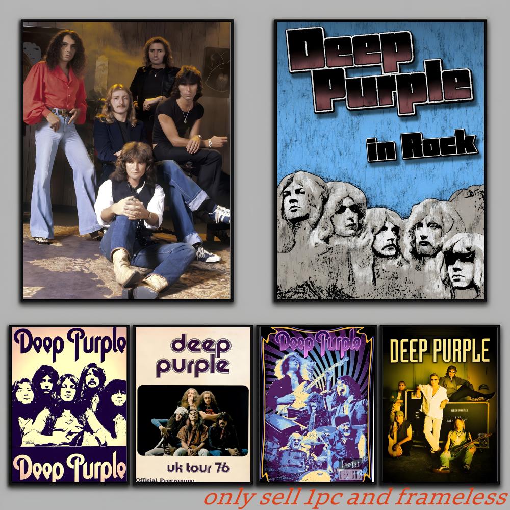 Hard Rock Band Muziek-Deep Pur - Musical Instrument Painting recensie en prijs