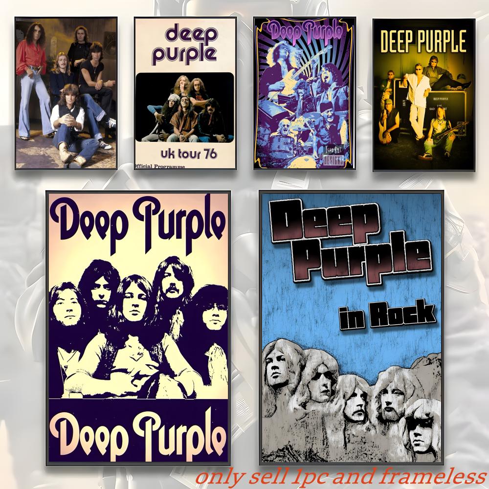 Hard Rock Band Muziek-Deep Pur - Musical Instrument Painting recensie en prijs