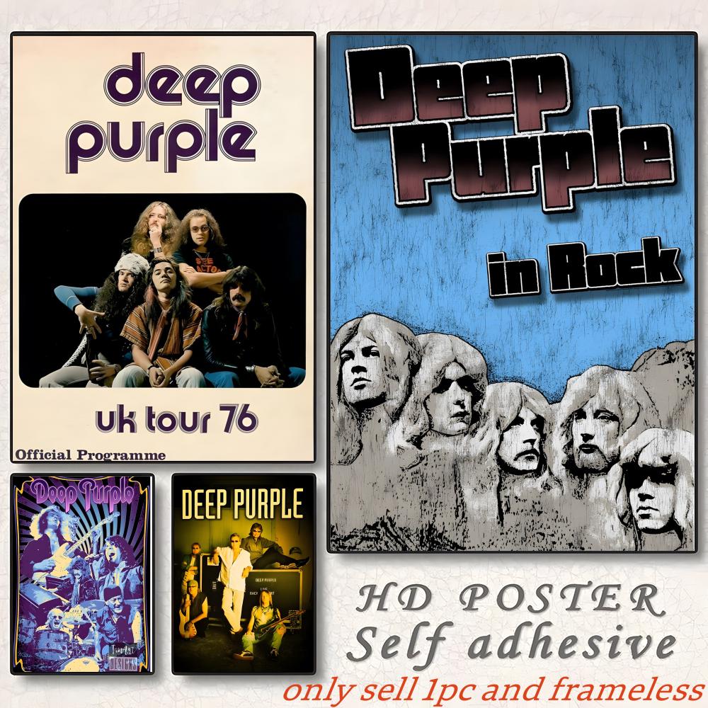 Hard Rock Band Muziek-Deep Pur - Musical Instrument Painting recensie en prijs
