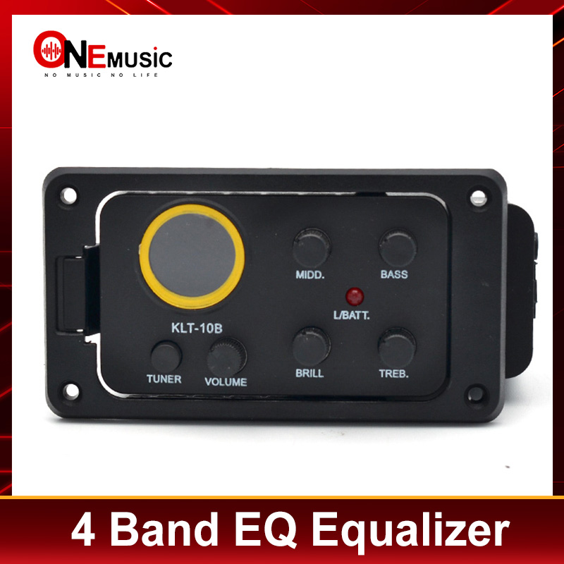 KLT-10B 4-bands EQ equalizer v - Dobro Resonator Guitar recensie en prijs