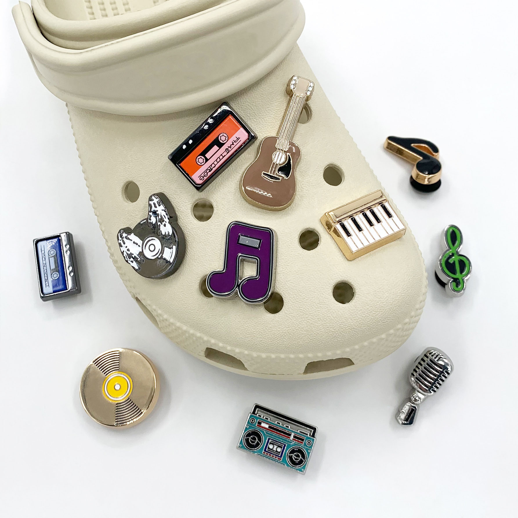 3D Muziekinstrument Set Schoen - Musical Instrument Symbols recensie en prijs