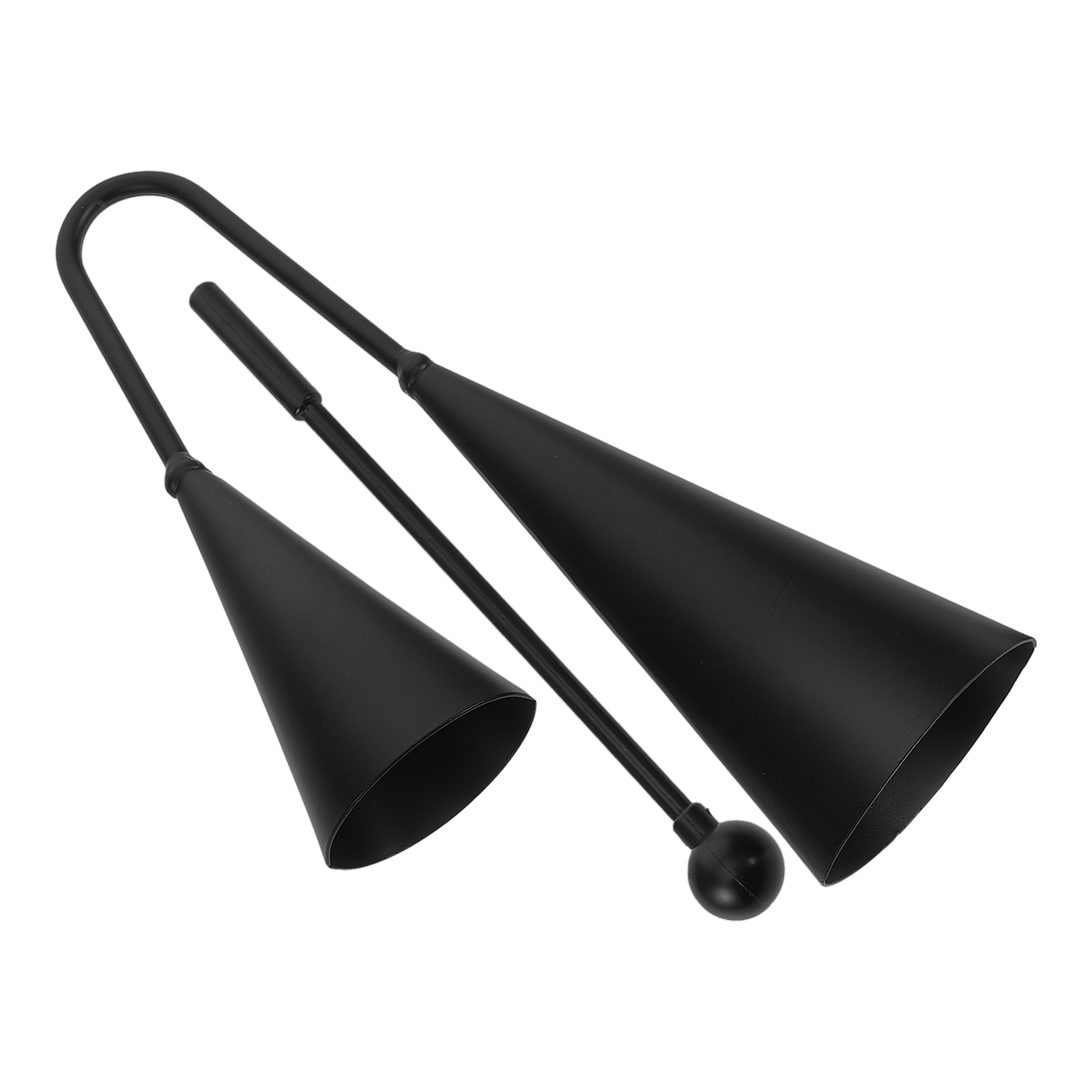 Dubbele trompet metalen koebel - Musical Instrument Agogo recensie en prijs