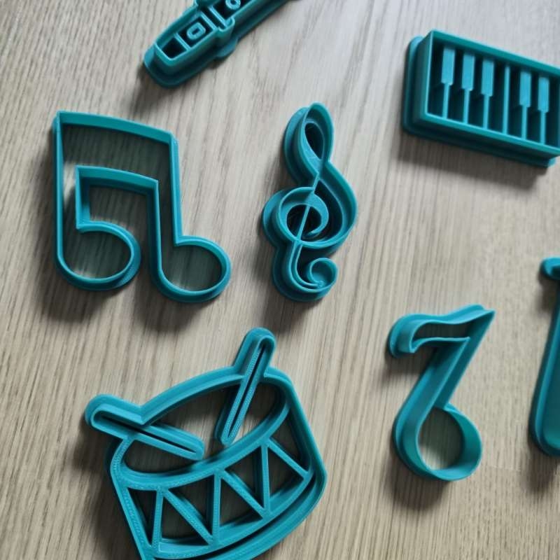 Muzieknoot Instrument Koekjesv - Musical Instrument Symbols recensie en prijs