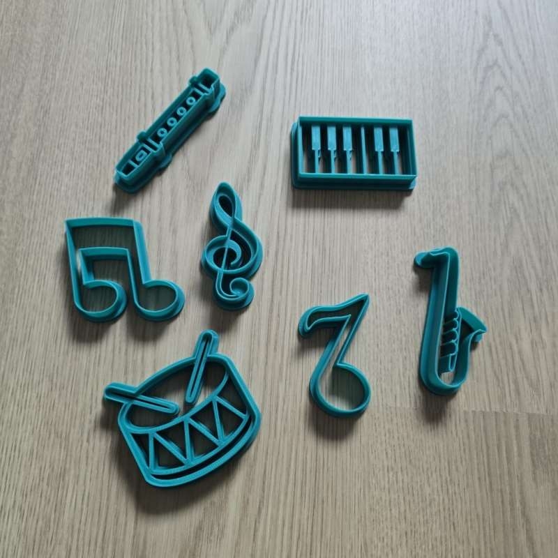 Muzieknoot Instrument Koekjesv - Musical Instrument Symbols recensie en prijs