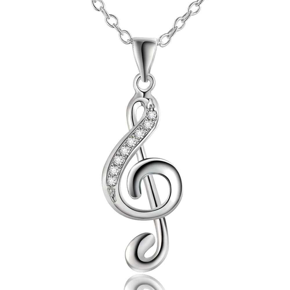 45 CM 18 inch 925 zilveren ket - Musical Instrument Symbols recensie en prijs