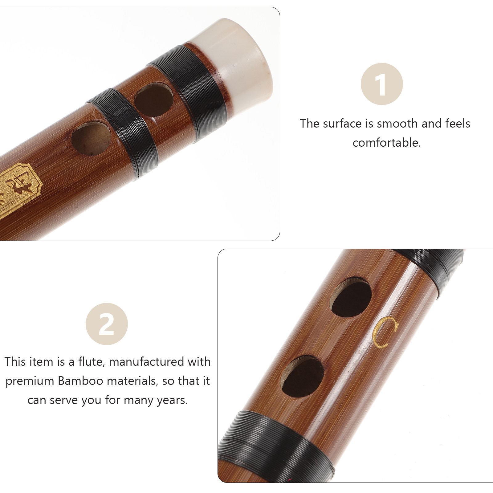 1Set Bamboefluit Professionele - Musical Instrument You Blow Into recensie en prijs