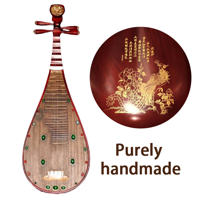 104 cm Paulownia Hout Pipa Beg - Musical Instrument Lute recensie en prijs