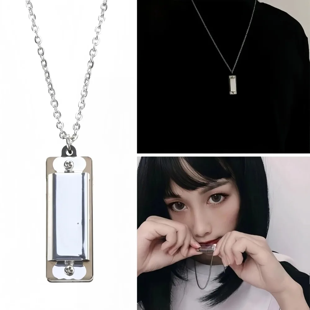 Mini mondharmonica ketting man - Musical Instrument You Blow Into recensie en prijs