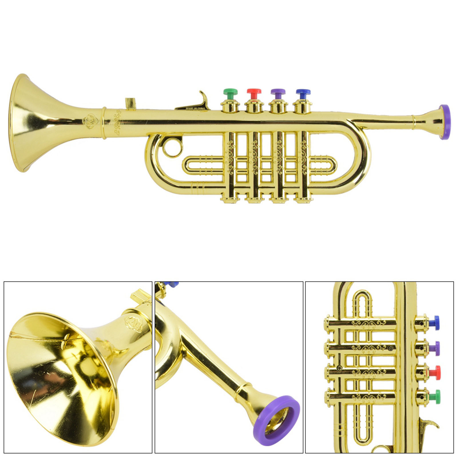 Kid Trompet Gouden Gecoat Plas - Musical Instrument Project recensie en prijs