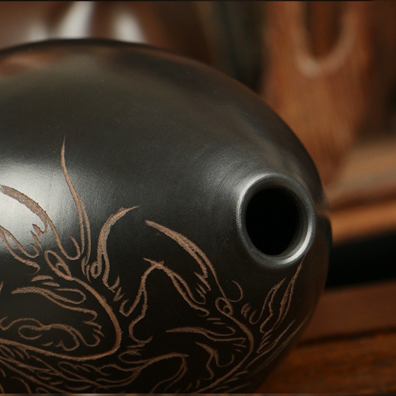8-gaten Ocarina Zwart Draagbar - Musical Instrument Project recensie en prijs
