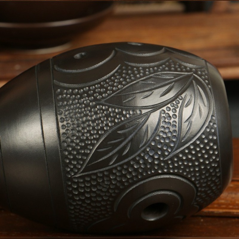 8-gaten Ocarina Zwart Draagbar - Musical Instrument Project recensie en prijs