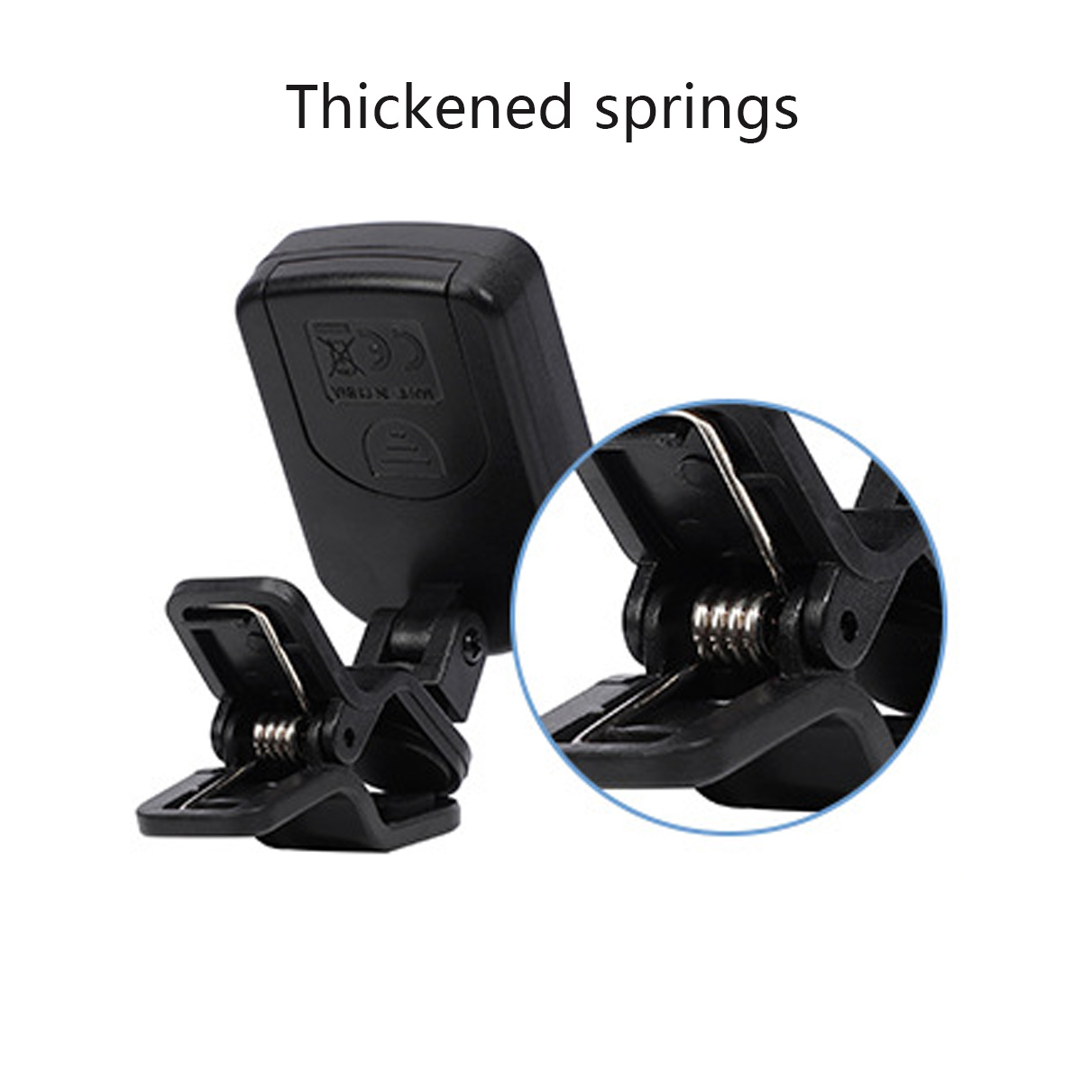 Clip-On gitaartuner met normaa - Musical Instrument Art recensie en prijs